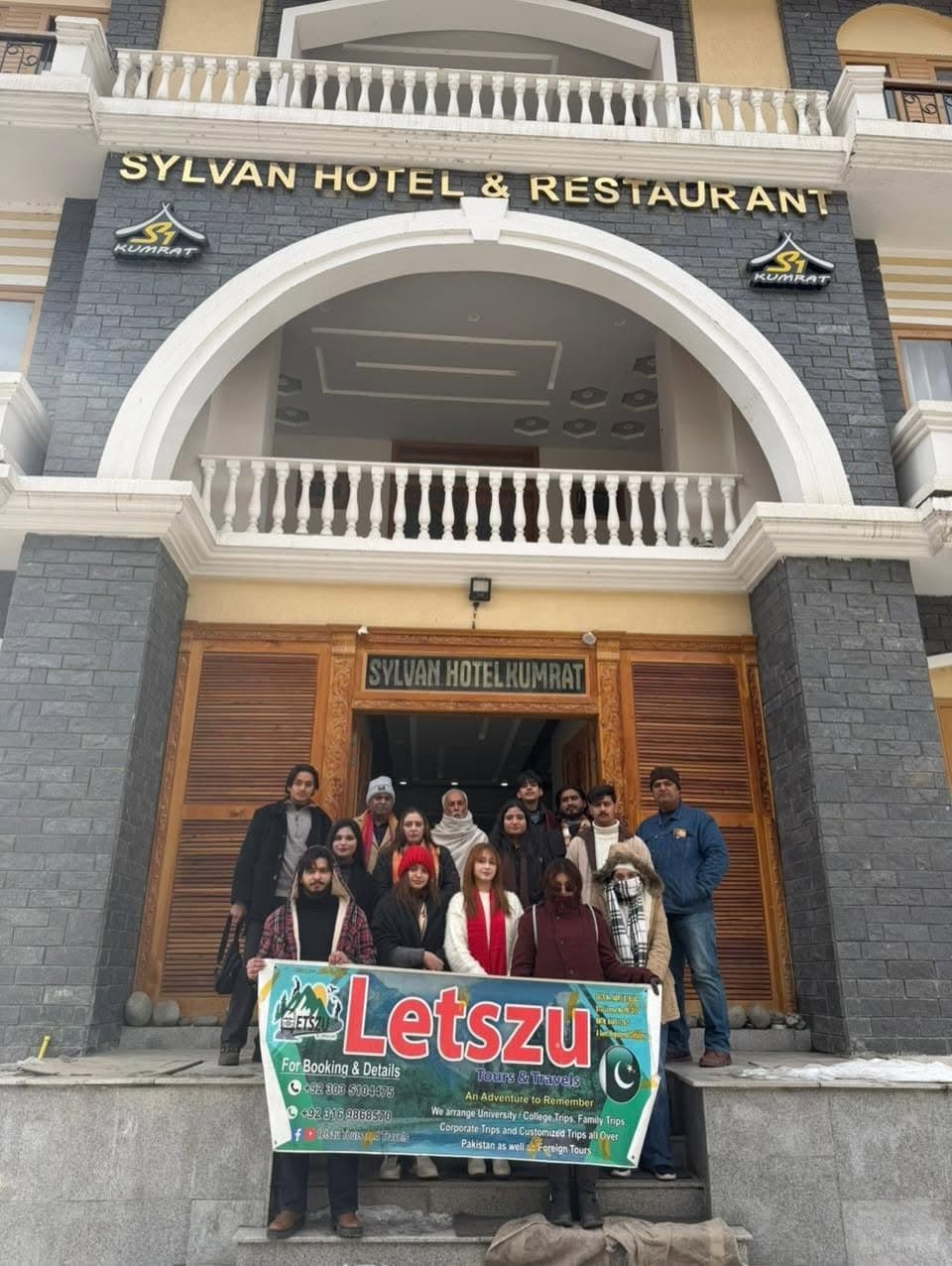 Group stay at Sylvan Hotel, Kumrat