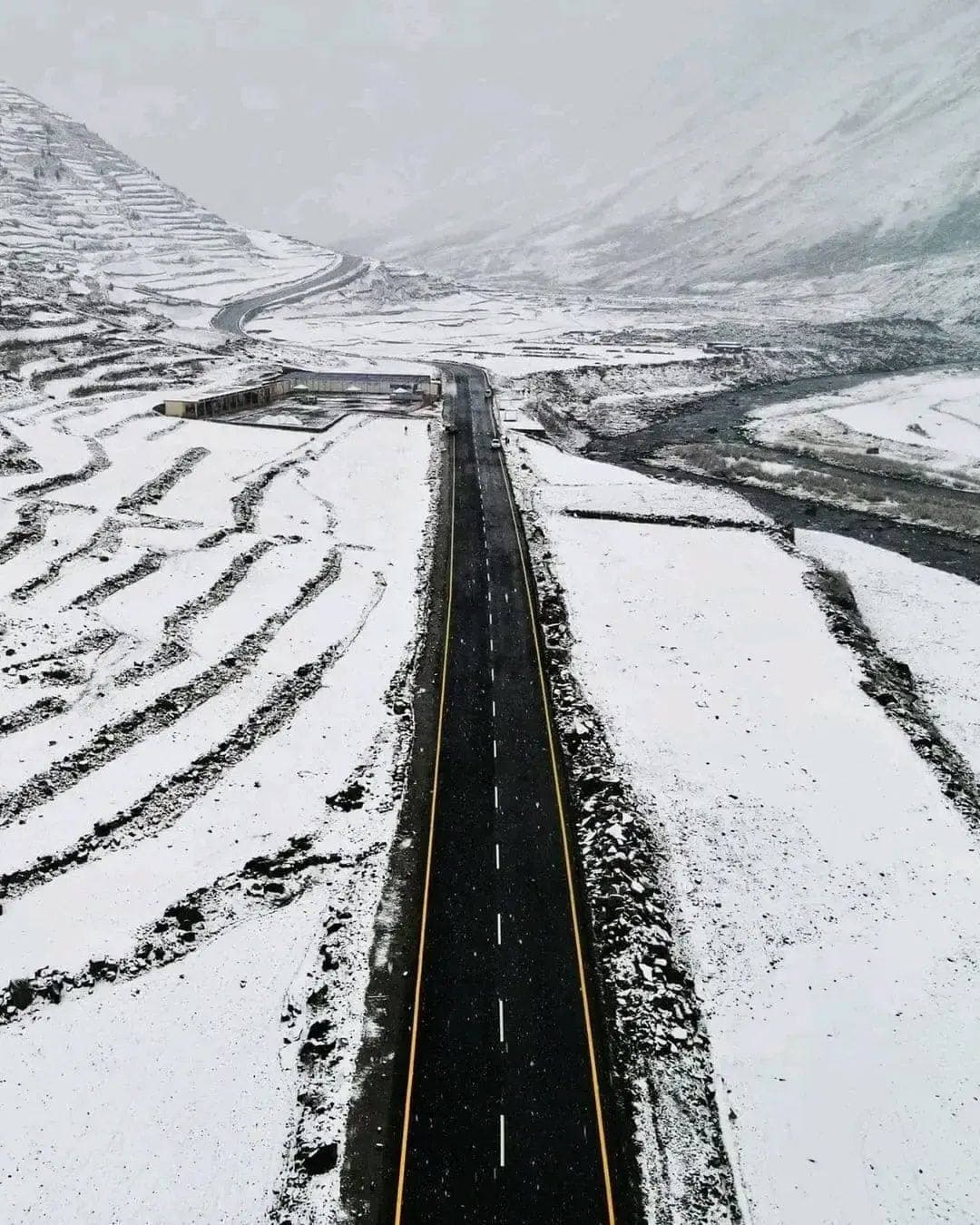 Hunza: Autumn gold, glacier blue, and the Karakoram Highway.